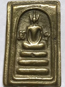 PHRA SOMDEJ LP SUANG RARE OLD THAI BUDDHA AMULET PENDANT MAGIC ANCIENT IDOL#650 - Picture 1 of 4