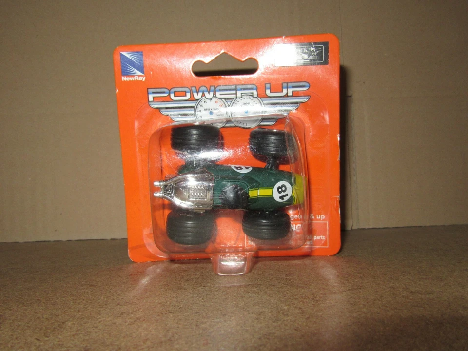 181B Nuovo Ray Power Up Pull Back F1 Formula 1 #18 Nuovo + Scatola - Immagine 1 di 4