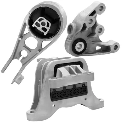 发动机扭矩支柱安装和发动机支架 3 件适用于 GMC Terrain 21-18 L4-2.0L FWD — 第 1/4 张图片