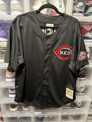 Ken Griffey Jr Cincinnati Reds Mitchell & Ness Batting Practice Jersey Cover