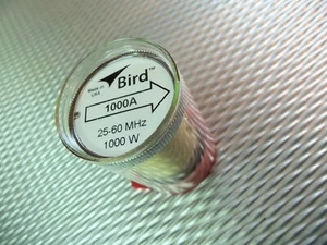 Bird 43 Thruline Watomierz Element 1000W 1000A 25-60MHz NOWY - Zdjęcie 1 z 1