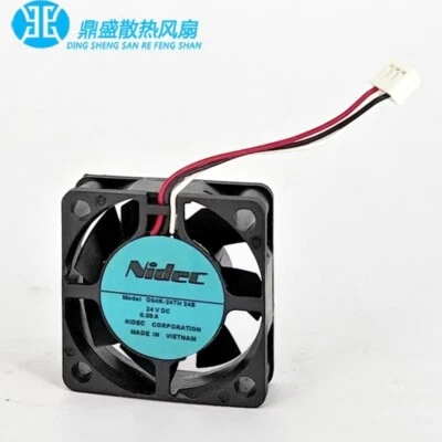 NIDEC D04R-24TH 24B 4015 24V 0.08A 4CM 3-Pin Inverter Cooling Fan - Image 1 of 4
