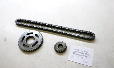 2009 Ski-doo Mxz Renegade 600 Etec Xp Drive Chain Sprockets Gears 45t 21t 102p - Image 1 of 4