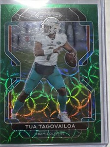 2021 Green Scope Prizm Tua Tagovailoa /75 Miami Dolphins