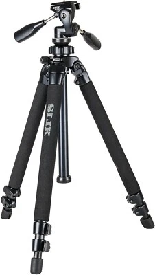 SLIK Pro 400DX Tripod Legs - with 3-Way Pan/Tilt Quick Release Head - Image 1 of 4