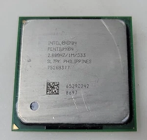 Procesador de CPU Intel Pentium 4 SL7PK 2,80 GHz/1M/533 zócalo 478 - Imagen 1 de 2