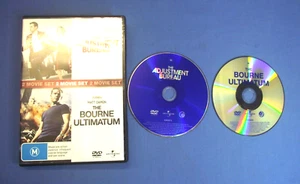 The Adjustment Bureau/The Bourne Ultimatum Matt Damon - DVD - R2,4 - Picture 1 of 2