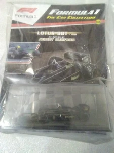 Panini Formula 1 Collection 1:43 Diecast Cased Lotus 98T 1986 Johnny Dumfries - Picture 1 of 2