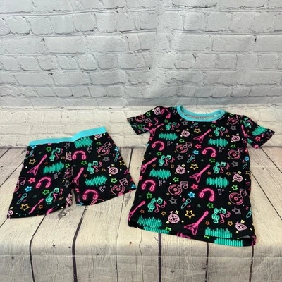 Butter Baby музыка узор бамбука шорты комплект размер: 5T - Изображение 1 из 2