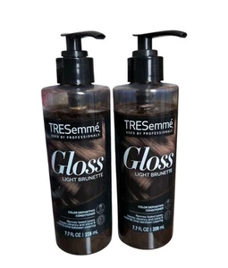 Tresemme Professionals Gloss x2 Light Brunette Color Depositing Extends Coloring - Picture 1 of 2