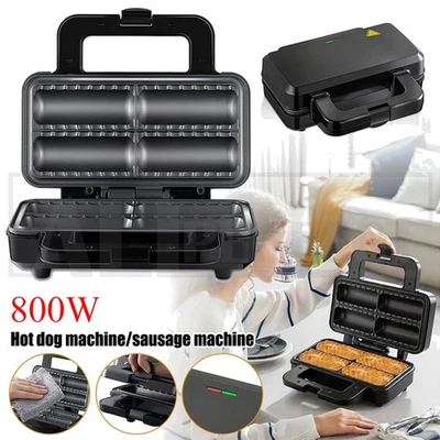 800W Sausage Roll Maker Make 4 Quick Delicious Breakfast Sausage Rolls Snacks AU - image 1 of 4