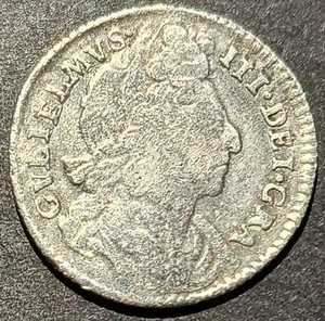 SHIPWRECK TREASURE ENGLAND Sixpence 1697 ex..”Association” (1707) - Picture 1 of 5