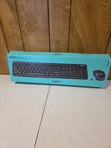 Logitech MK270 Wireless Keyboard Mouse USB Combo New in Box - Picture 1 of 5