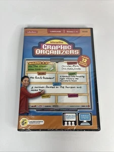 Lakeshore - Interactive Graphic Organizers - Language Grades 1-6 (PC CD ROM) NEW - Picture 1 of 3