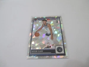 Tarjeta de baloncesto Panini Prizm Ice Jaylen Clark Minnesota Timberwolves RC 2024 - Imagen 1 de 2