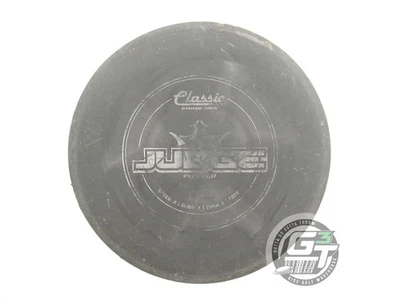 USED Dynamic Discs Classic Blend Judge 173g Gray Silver Foil B Putter Golf Disc - Image 1 of 2