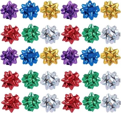 50 mini arcos metálicos de regalo estrella para fiestas, fiestas y ocasiones especiales Foto 1 de 4