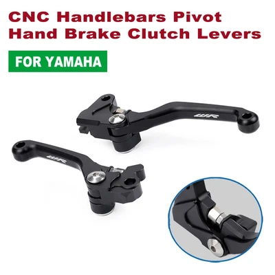 For YAMAHA WR250F WR450F 2001-2011 CNC Handlebars Pivot Hand Brake Clutch Levers - Image 1 of 4