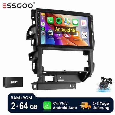 2+64G Android 15 Autoradio Apple Carplay DAB+ Für VW Bora Golf 4 MK4 1J1 1J2 KAM - Bild 1 von 4