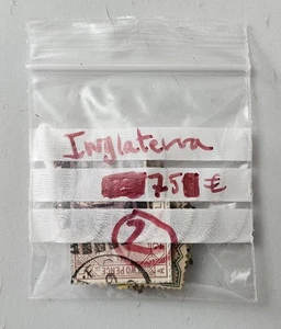 LOTE DE 18 ANTIGUOS SELLOS DE INGLATERRA VER FOTOS - Imagen 1 de 8