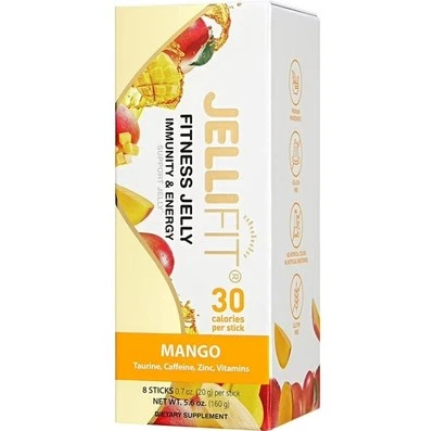 Jalea de fitness inmunidad y energía sabor MANGO 8 palos cada caja 09/2023......244 Foto 1 de 4