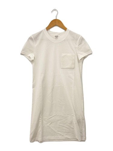 HERMÈS Abito HERMES altro manica corta 34 cotone bianco tinta unita 4e4515da