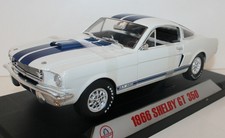Shelby Collectibles 1/18 Scale 25321S - 1966 Shelby GT 350 Mustang - White