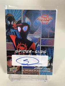 2022 SpiderMan Into the Spider-Verse Shameik Moore Auto SST-SM Miles Morales - Picture 1 of 5