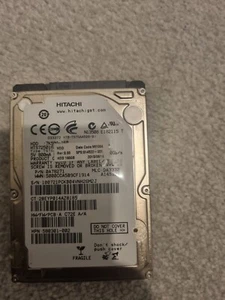 Hitachi 7K500-160 160GB HDD 2.5" SATA Laptop Hard Drive, Fast Delivery - Picture 1 of 3