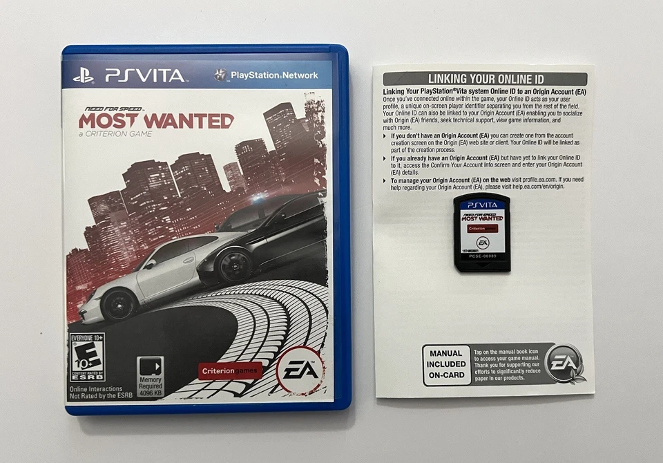 Need For Speed Most Wanted - Sony Playstation Vita PS Vita - CIB Complete - Image 1 of 1