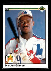 1990 Upper Deck Marquis Grissom #9 Montreal Expos