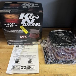 K&N Replacement Air Filter DODGE RAM 2500/3500 6.7L-L6 DSL 10-12 E-0787 Cummins - Foto 1 di 3