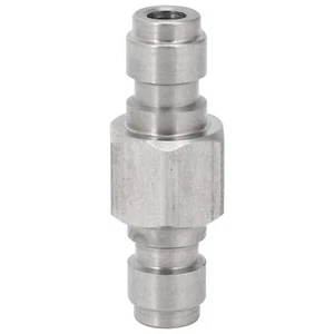 Air Pcp Both End Male Disconnect Adaptor Stainless Steel Male9289 - Foto 1 di 8