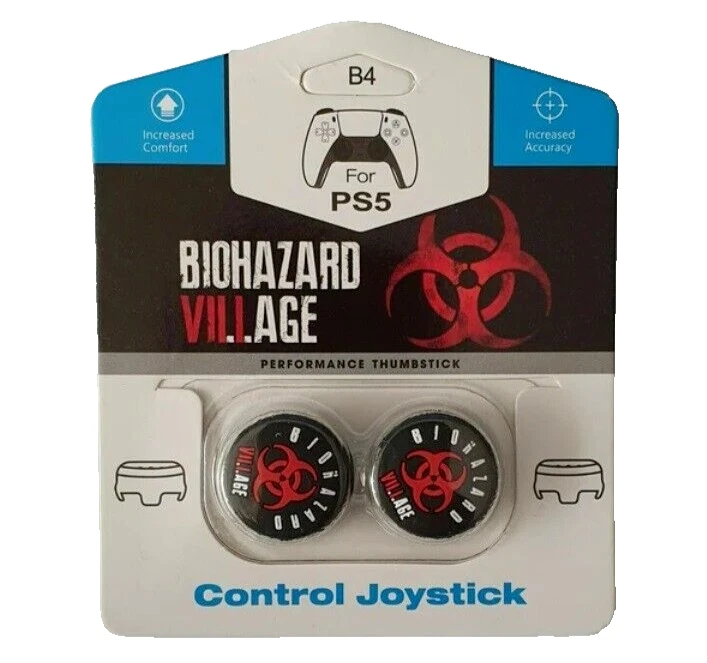 Premium PS5 Thumb Grips – Biohazard V Mid-Rise Performance Thumbsticks - Image 1 of 1