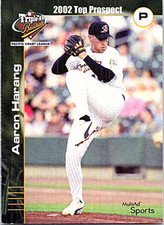 2002 Multi-Ad Pacific Coast League Minor League Baseball #15 Aaron Harang