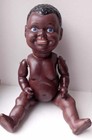 14” Rare Antique German Bisque All Doll Character Baby Gebruder Heubach (?)