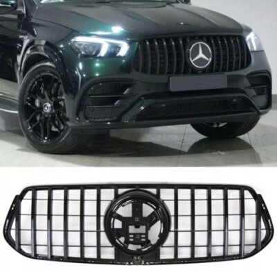 ✅ Sport Kühlergrill Panamericana AMG GT OPTIK für MERCEDES GLE V167 W167 NEU - Image 1 of 4
