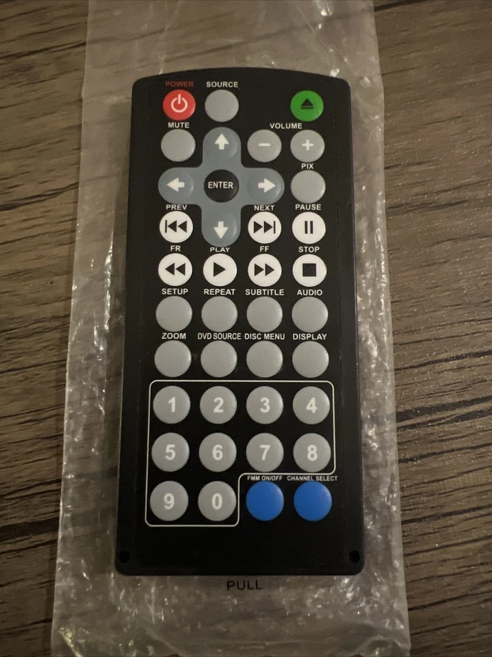 Audiovox VOD850 Overhead LCD Dvd Player Remote Control Rare Tested Brand New Oem - Image 1 of 1