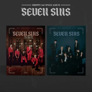 K-POP DRIPPIN 3rd Single Album [SEVEN SINS] CD+56p Book+P.Card+Portrait+F.Poster - Picture 1 of 13