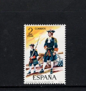 España 1974 Artillería Oficiales Cañón y Bolas Ejército Uniformes 1710 MNH SC 1824 - Imagen 1 de 1