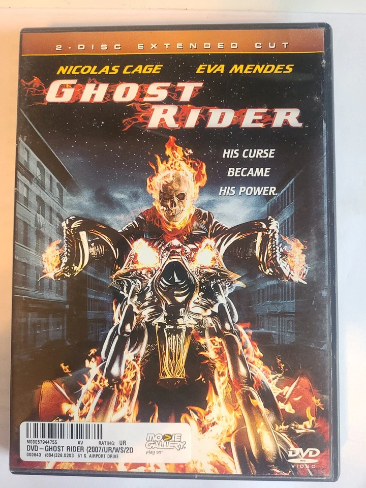 Ghost Rider (Two-Disc Extended Cut) DVD Nicolas Cage , Eva Mendes - Image 1 of 1