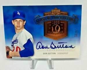 2005 Upper Deck Hall of Fame Don Sutton Auto #/25 Los Angeles Dodgers HOF