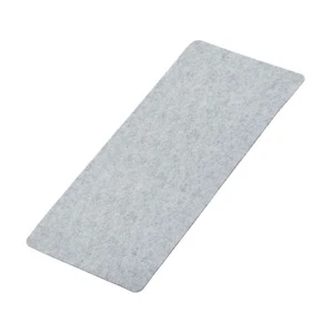Desk Mat Protector Felt Laptop Pad Writing Mat Light Gray 27.56x12.99 Inch - Photo 1/6