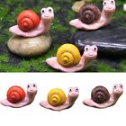 Resin Crafts Cute Snail Small Animal Ornaments Succulent Green Plant Accessories