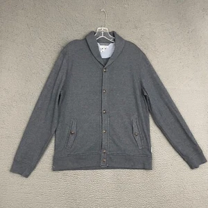 Ted Baker Cardigan Sweater Mens Size 5 Blue Button Up Pockets Classic Outdoor - Picture 1 of 10