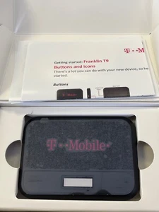 Franklin T9 - Black (T-Mobile) 4G LTE Mobile Broadband WiFi Hotspot Modem - Picture 1 of 3