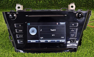 Toyota Prius V 1.8 2016-2017 Am Fm GPS Navegación Unidad principal 86140-47450 OEM Usado Foto 1 de 4