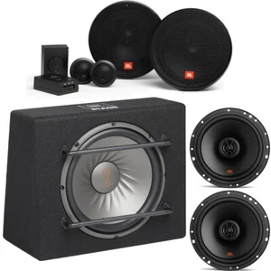 JBL Package Stage2  6.5" Coaxial /Component Speakers & 12in. 1000 Watt Subwoofer - Picture 1 of 7