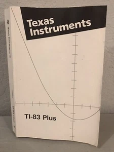 Manual Texas Instruments TI-83 Plus (solo manual de calculadora) - Imagen 1 de 9