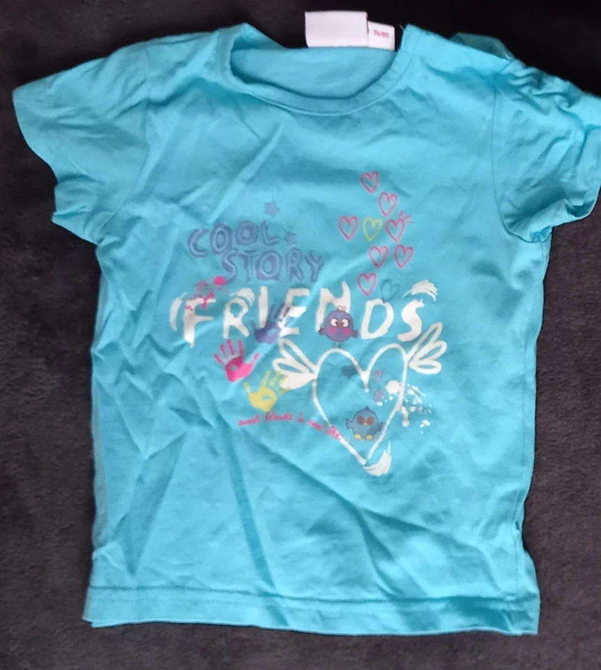 Tshirt, Gr. 74/80, hellblau - Bild 1 von 1